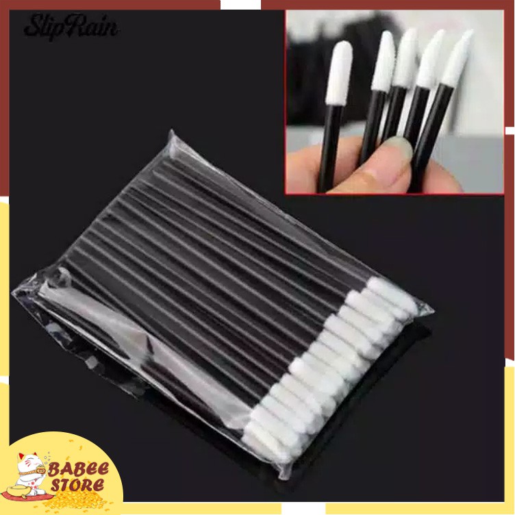 DISPOSABLE LIP WAND / LIP BRUSH / KUAS BIBIR / LIP TINT APPLICATOR LIPSTICK LIP GLOSS