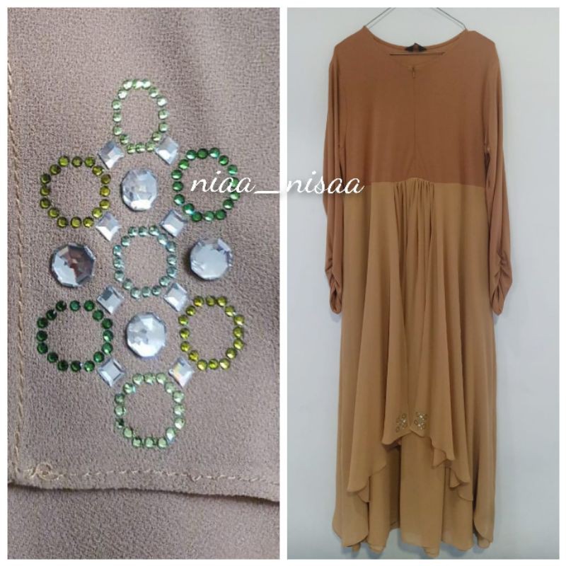 Preloved dress swarovsky sisesa arifah dress sisesa