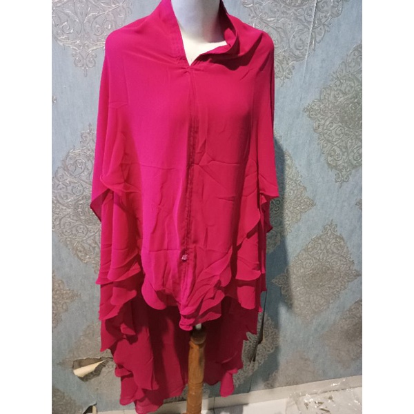 khimar jumbo pink fanta