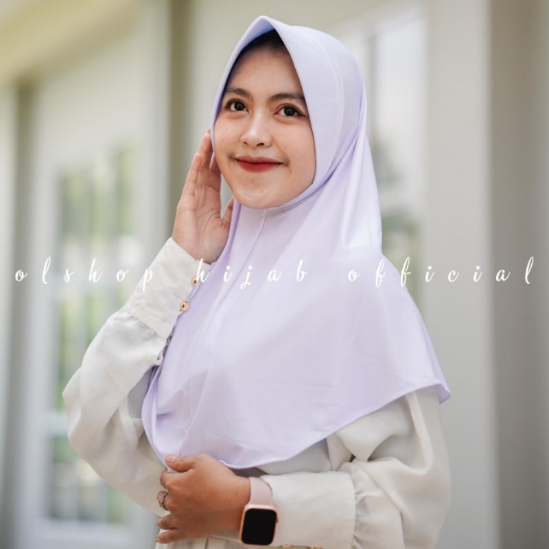 Bergo Jersey Hamidah / Hijab Menutup Dada