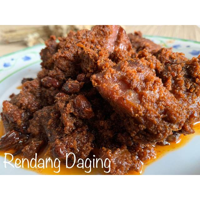 

RENDANG DAGING KHAS MINANG. DIJAMIN FRESH. TANPA PENGAWET
