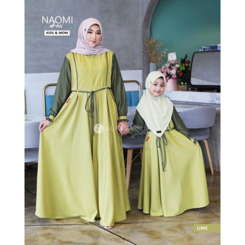 Naomi Dress Couple Mom & Kids Alfasa Daily