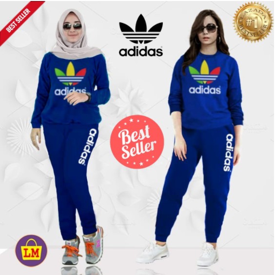 Setelan baju senam aerobic zumba out door baju senam muslim Kuning lis abu rok / baju senam muslim