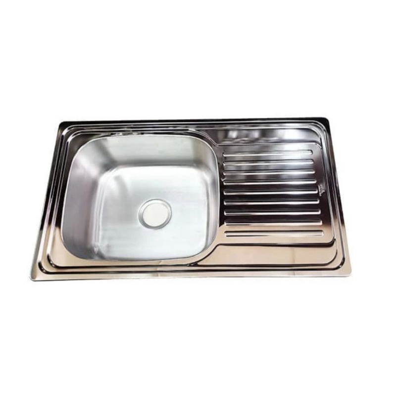 Techno Bak Cuci Piring / Kitchen Sink Stainless uk. 86 x 50 cm