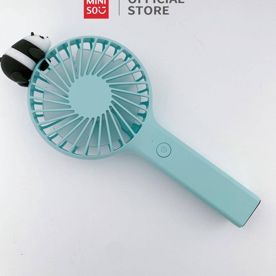 Jual Promo Miniso Official Fan Kipas Angin Mini Portable We Bare Bear