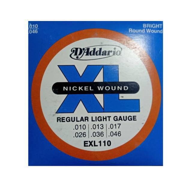 Senar Gitar Elektrik D'Addario Nickel Wound