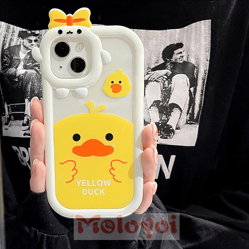 Soft Case TPU Motif Kartun Little Monster 3D Untuk IPhone 11 7plus 13 11 12 14 Pro MAX XR 7 8 6 6S 14 Plus X XS MAX SE 2020