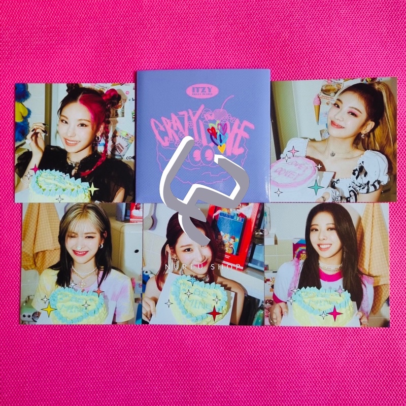 ITZY - CRAZY IN LOVE PO Benefit LOVEY DOVEY Ver. (Special Photocard)