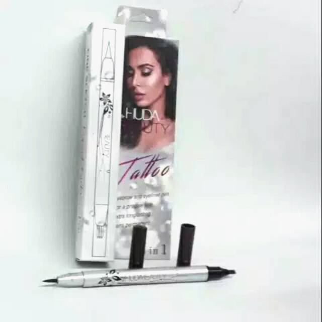 Huda Beauty 2in1 eyeliner n eyebrow Tattoo