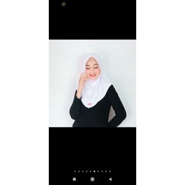 hijab sport menutup dada