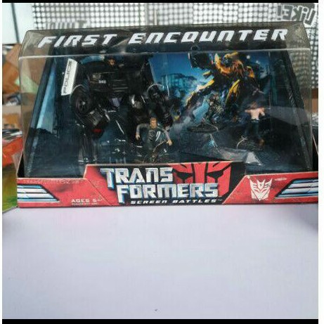 Transformers Movie Screen Battles First Encaunter Barricade Hasbro Original