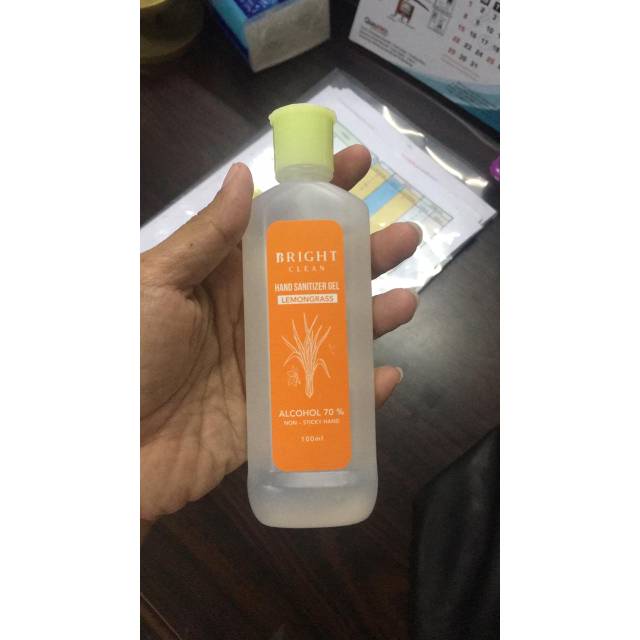 Bright Hand Sanitizer Gel 100ml