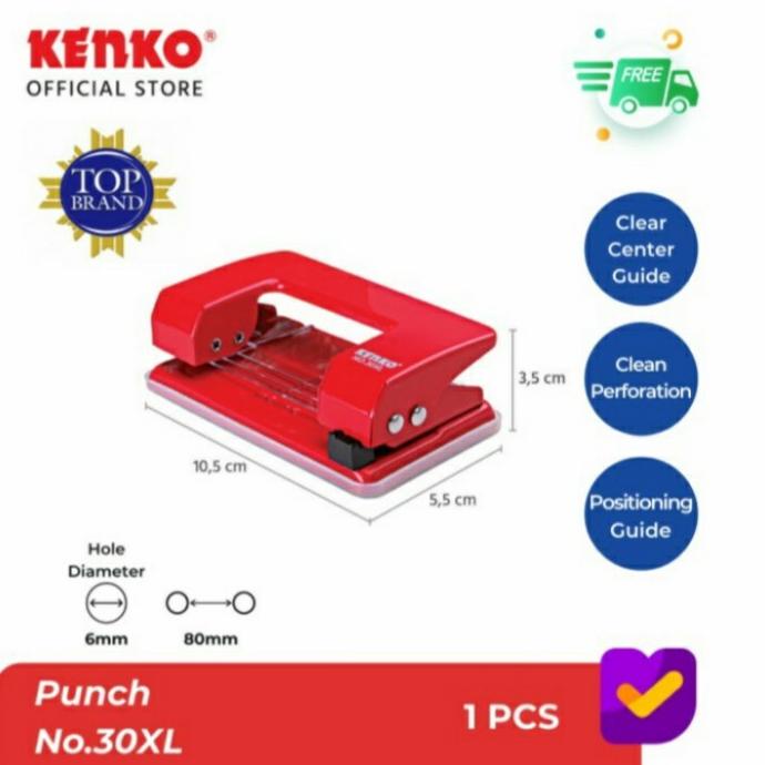 

Pembolong Kertas Kenko No.30XL , Kenko Punch No. 30XL heppys44 Berkualitas