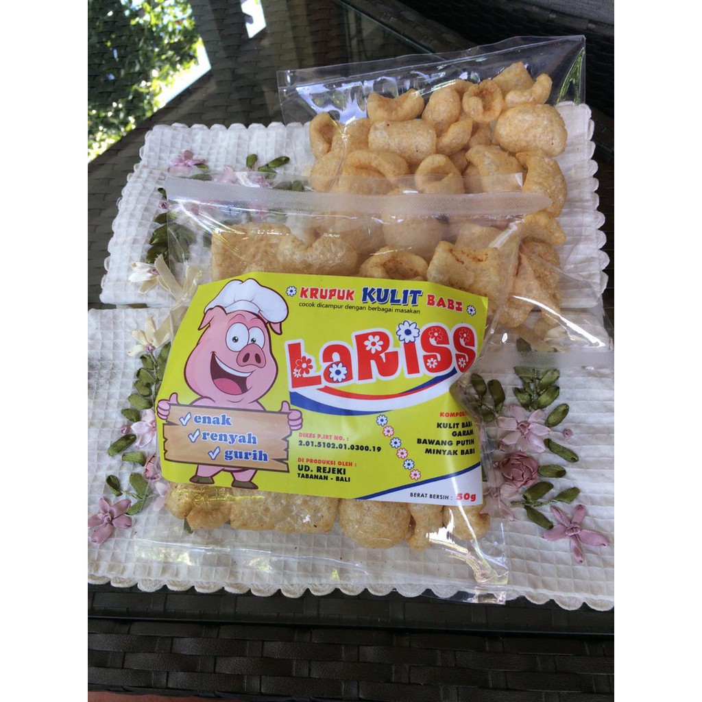 KRUPUK RAMBAK REJEKI 50gr &amp; 70gr