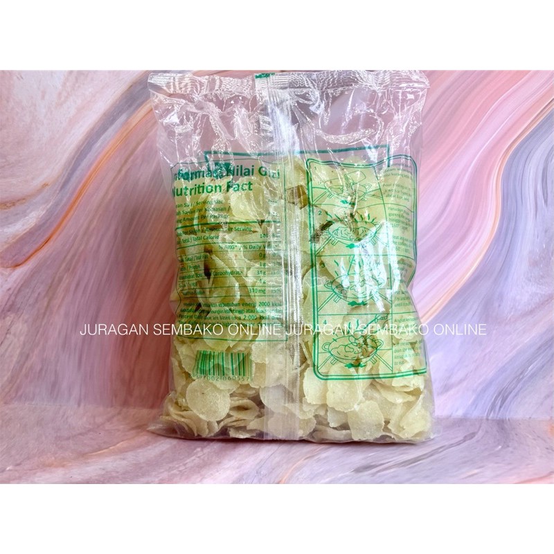 PANDA kerupuk SINGKONG PEDAS 500gr MURAH/ ceriping pedas mentah / keripik singkong