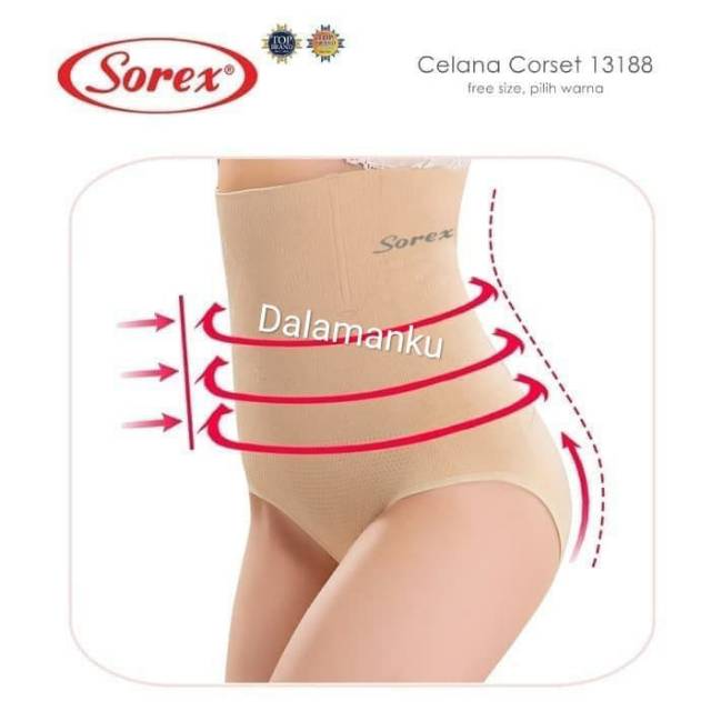 SOREX Celana Korset Pelangsing  13188 Shapewear Collection