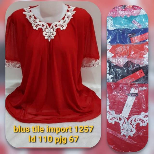 Blus tile import jumbo 1257