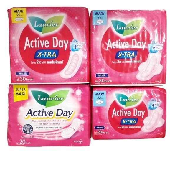LAURIER ACTIVE DAY MAXI 20/30s /centraltrenggalek