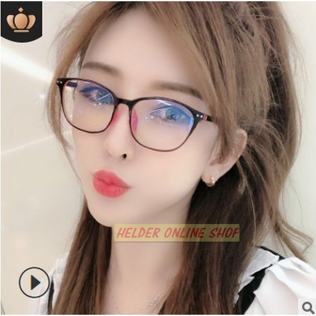 KACAMATA MINUS ANTI RADIASI CAT EYE | Shopee Indonesia