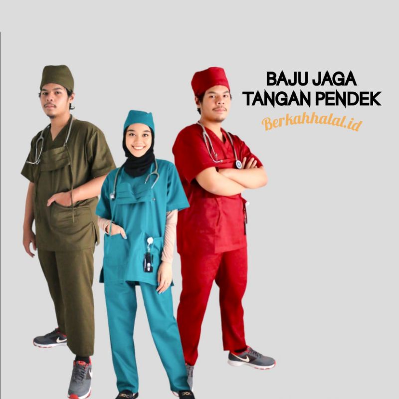 BAJU OK LENGAN PENDEK / BAJU JAGA / APD