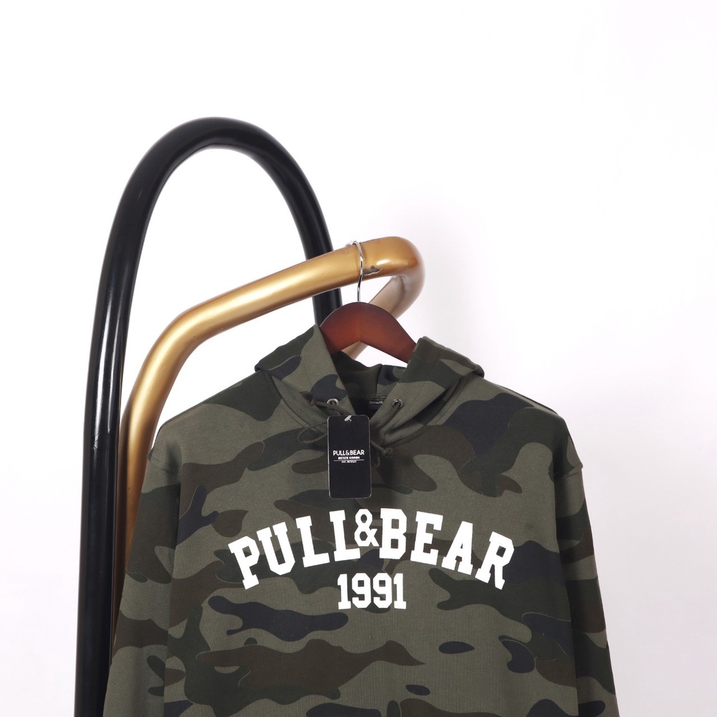 JAKET SWEATER HOODIE P&amp;B 1991 CAMO SABLON UNISEX PREMIUM QUALITY