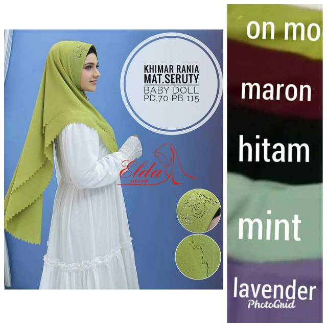 Khimar Rania By Elda Hijab