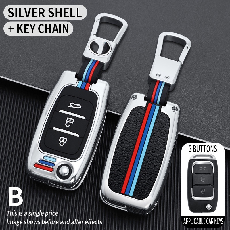 Case Kunci Mobil Bahan Zinc Alloy Dan Silikon Untuk Gac Trumpchi GS3 GS4 GS5 GS7 GS8 M6 M8 GA3 GA4 GA5 GA6 GA8 2018 2019 2020