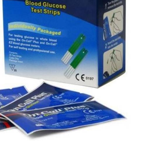➮ Strip Cek Gula On Call Plus Gula OnCall Plus OC Plus Gula Darah On Call EZ Gula OnCall EZ ☂