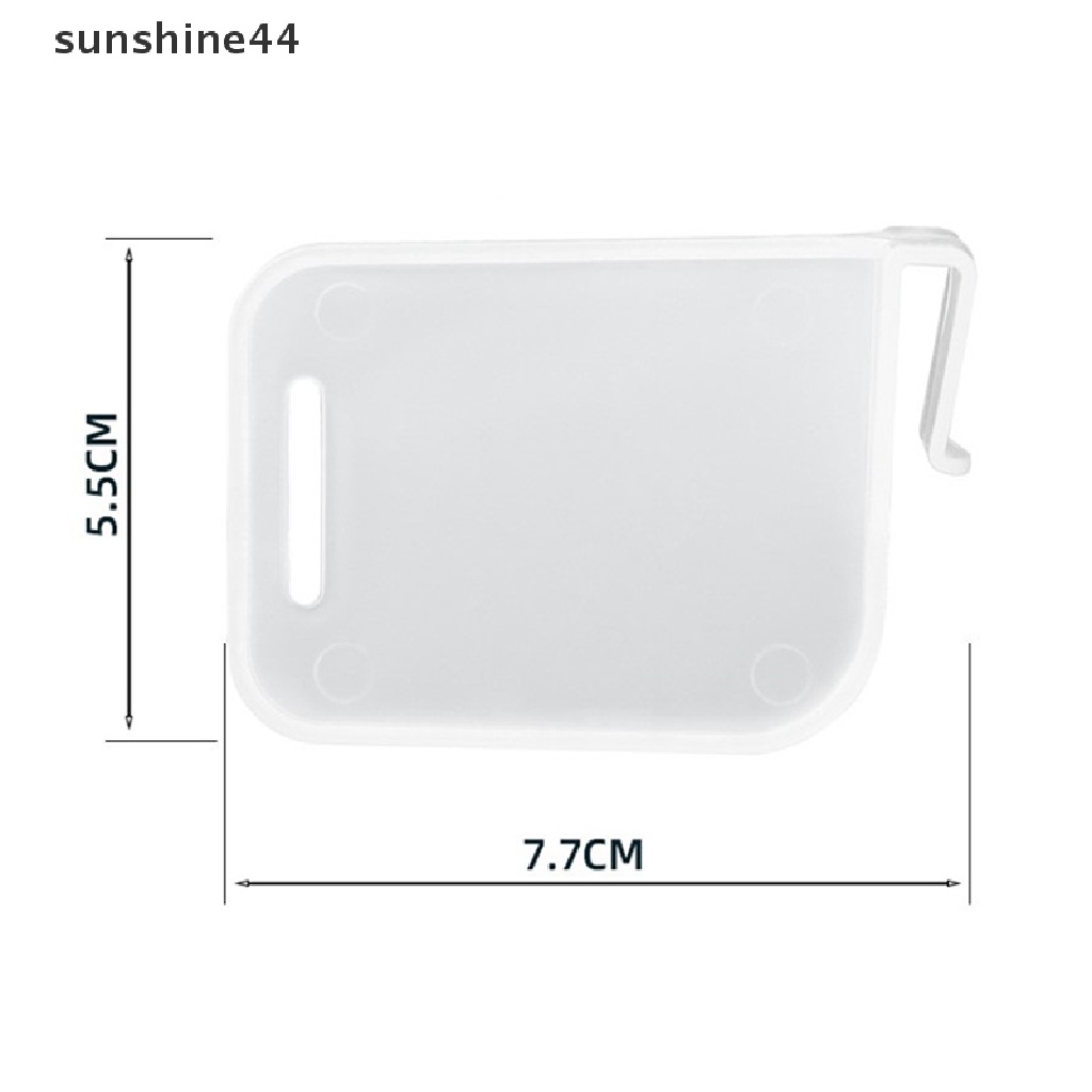 Sunshine 1 / 4 / 8Pcs Papan Partisi Plastik Retractable Untuk Lemari Es