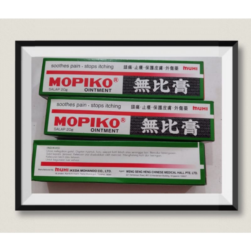 Salep Mopiko Ointment Salep 20g Made In Japan