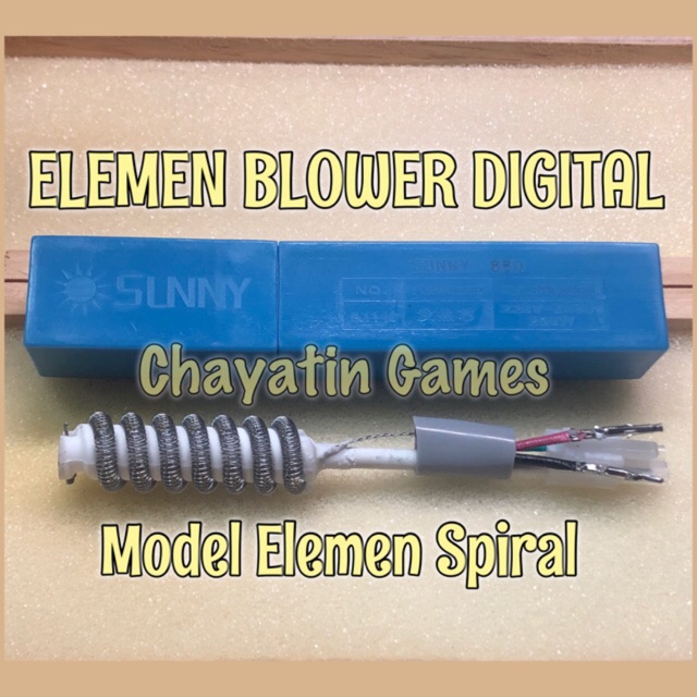 Elemen Blower Quick Model Spiral Digital ( Type 857D )