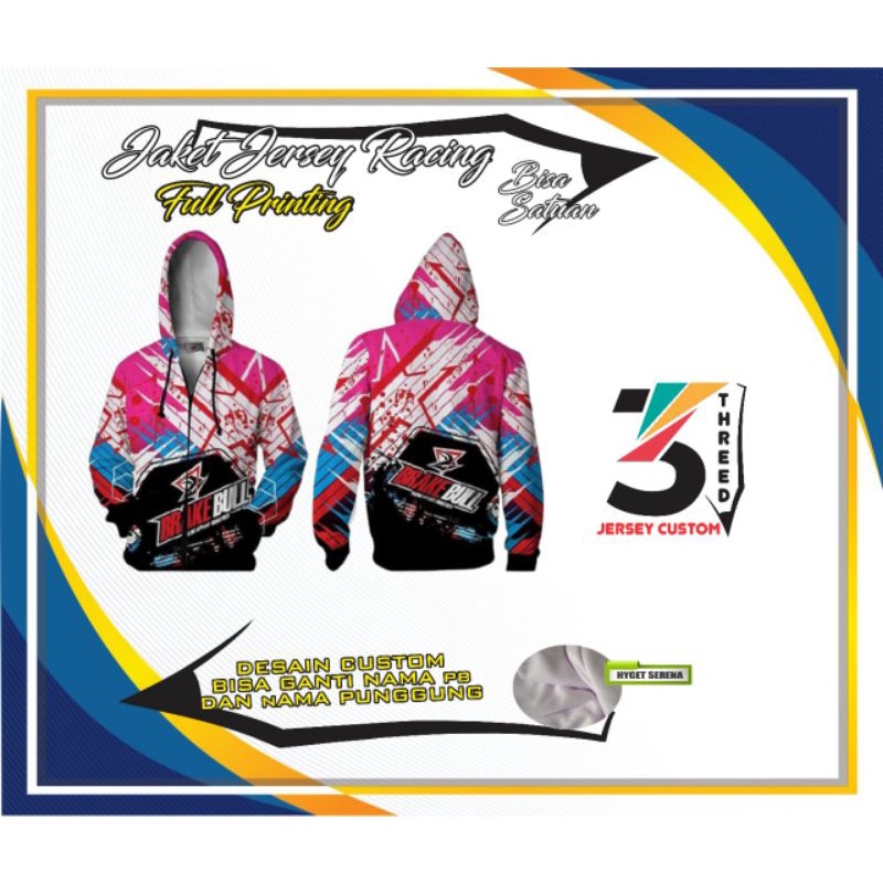 jaket Jersey racing