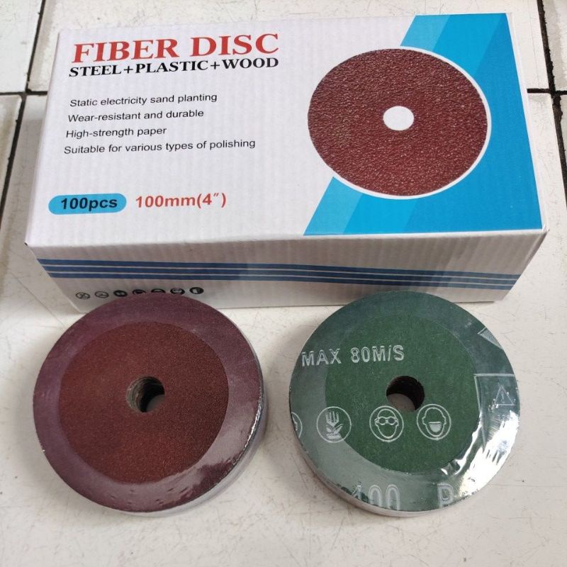 Amplas bulat #80 / Amplas sanding disk #80 / Amplas fiber disk #80