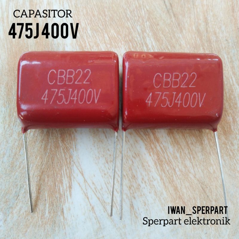 Capasitor Milar 475J 400V 475j-400v