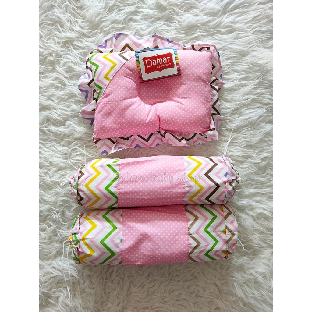 Set Bantal + Guling Damar Bayi/Perlengkapan Bayi/Perlengkapan Baby