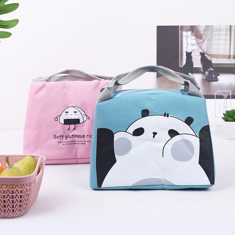 ☛TK☚ Tas Bekal Lunch Cooler Bag Box Salur Makanan Aluminium Kotak Makan Ransel Anak Karakter R142 R807