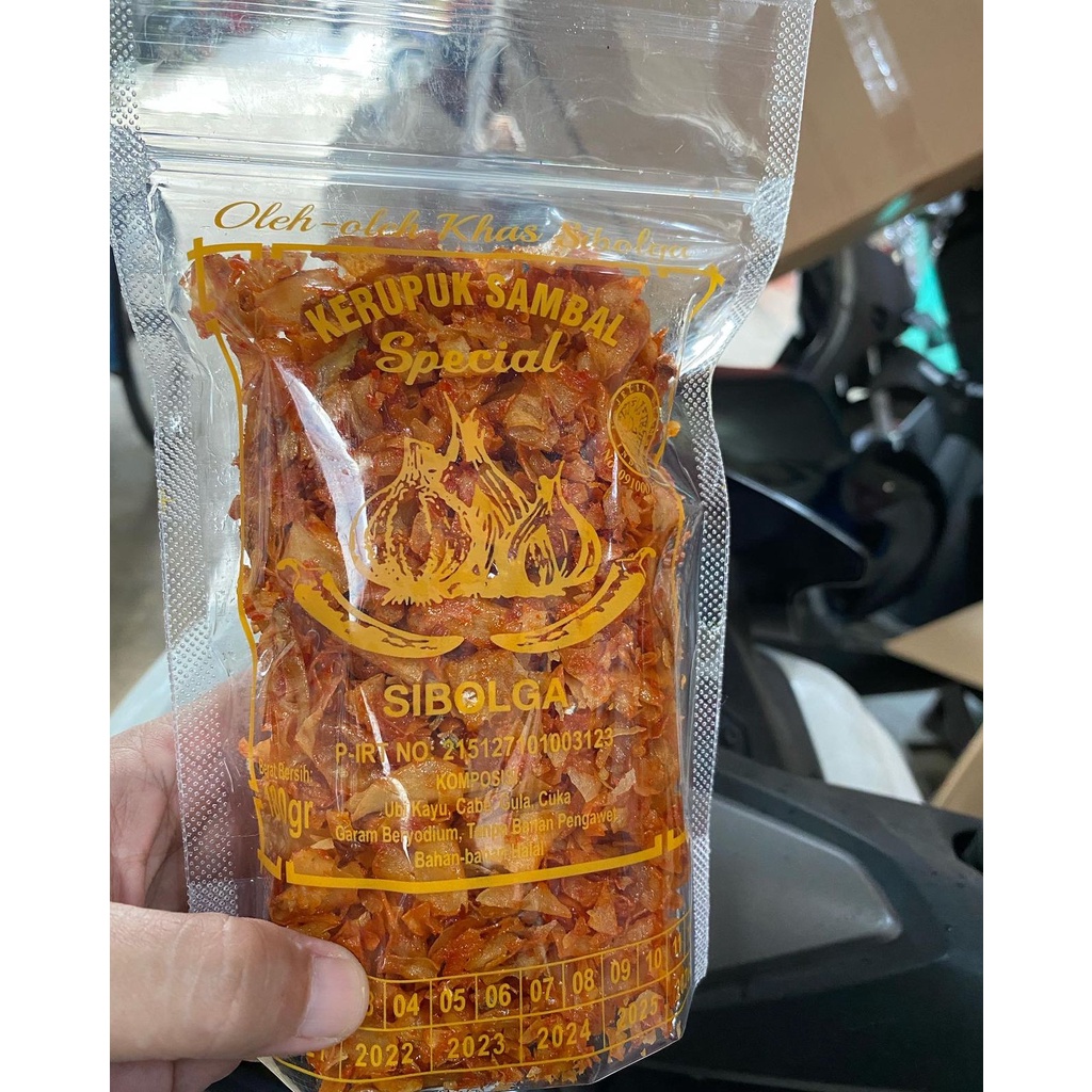 

TERMURAH ! KERUPUK SAMBAL SIBOLGA