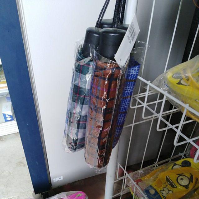 Tepbrella Payung Lipat 3 Motif Kotak Termurah
