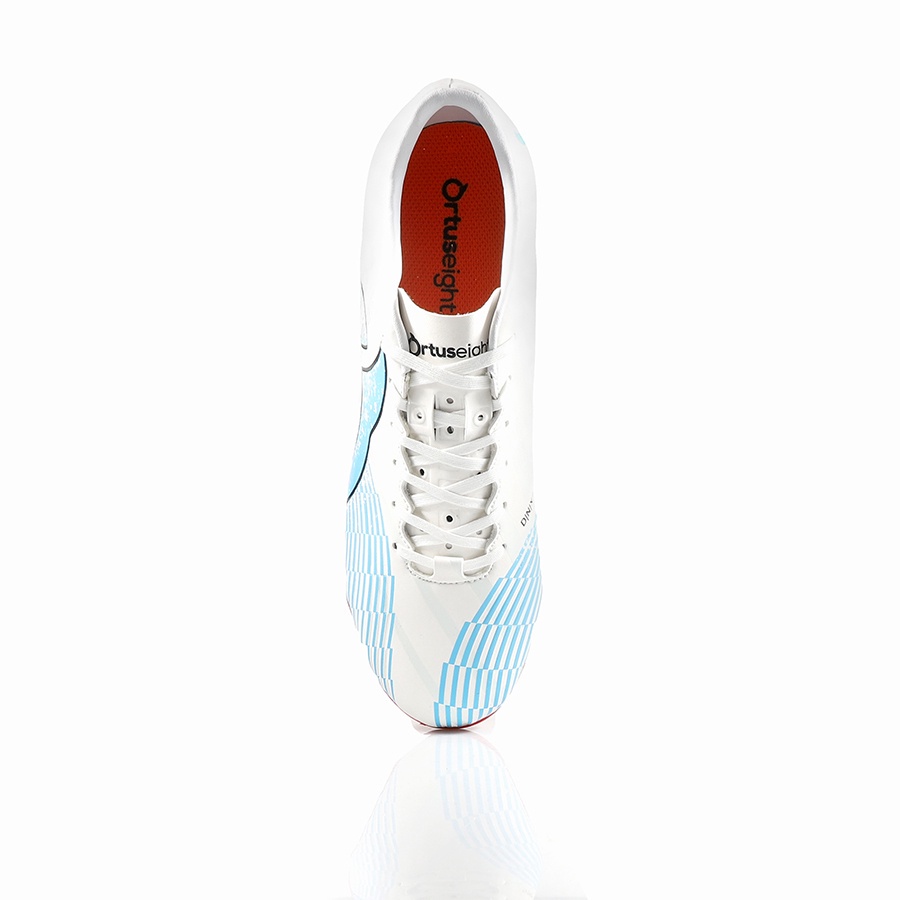 SEPATU BOLA ORTUSEIGHT IGNITE FG - White Ortred (100% ORIGINAL)