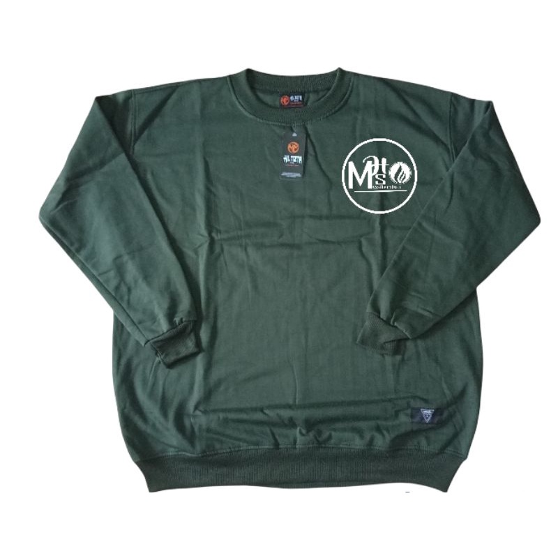 crewneck Jumbo logo MHS Basic Bigsize XXXL XXXXL XXXXXL Pria wanita