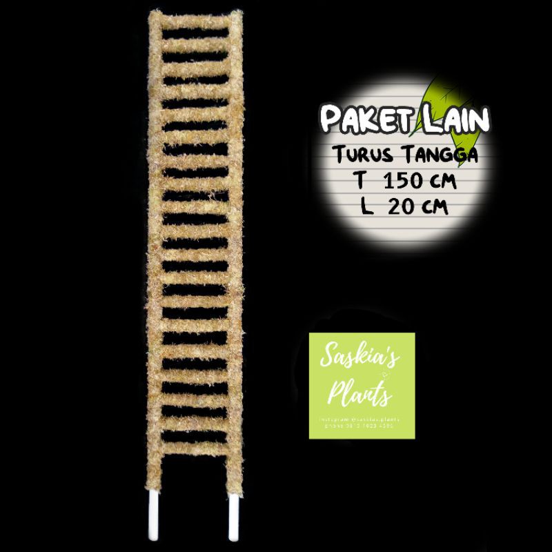 1 pc Turus Lumut Berbentuk Tangga ukuran 150 cm