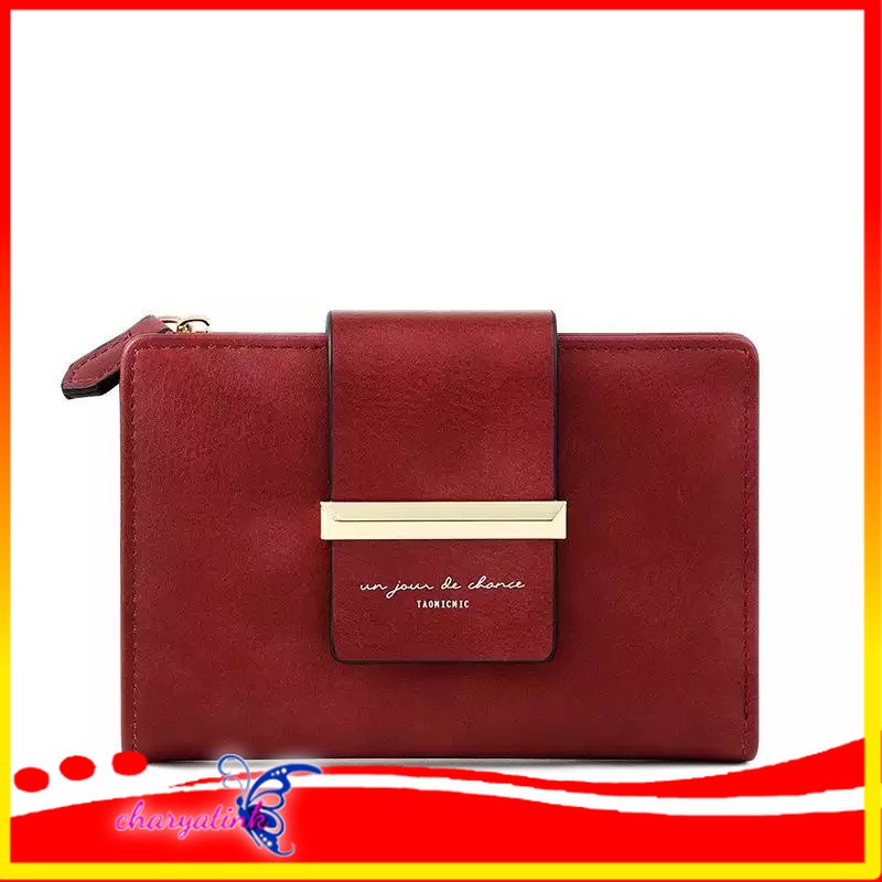 Charyatink - Dompet Mini Kecil Lipat Wallet Import Fashion Wanita