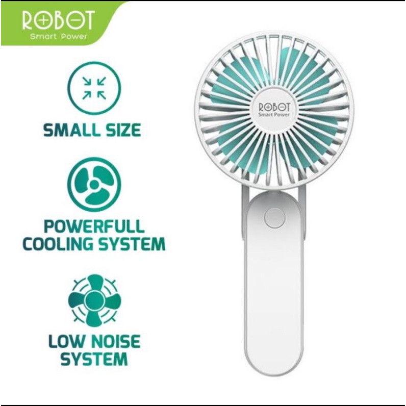 Robot RT-BF11 Mini Fan Portable Emergency - Kipas Mini Robot RT BF11
