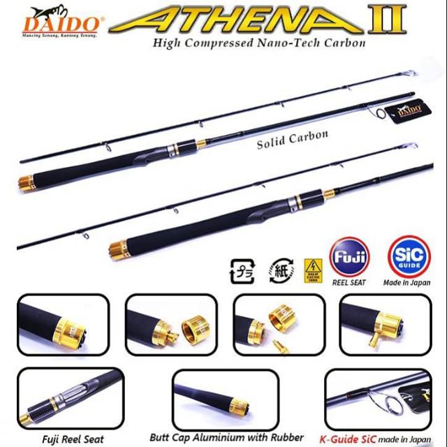 Joran daido athena2 solid CARBON 10-20lbs /15kg