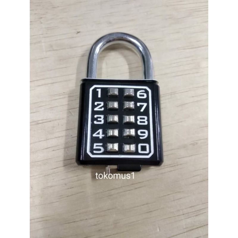 GEMBOK NOMOR PASSWORD TORA 8 DIGIT 10 DIGIT/GEMBOK DIGITAL GEMBOK KOPER-TORA