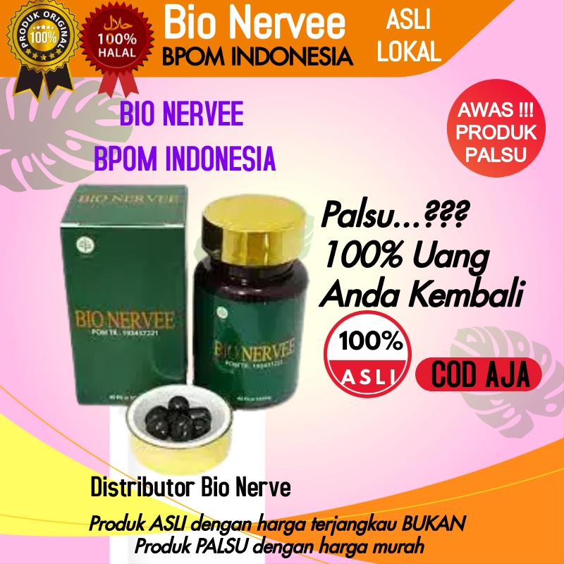 Bio Nerve Ndr Group Malaysia Original Bio Nervee Bionerve Asli Obat Herbal Asam Lambung Stroke Ampuh-BPOM Indonesia