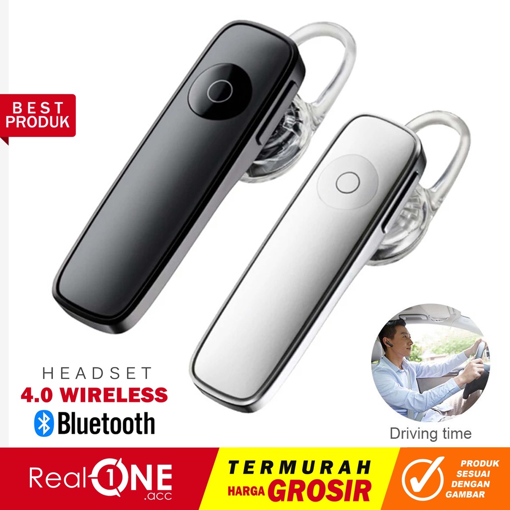 Headset bluetooth wireless V4.0 + EDR driving time earphone stereo handsfree hp P20 M165 support and