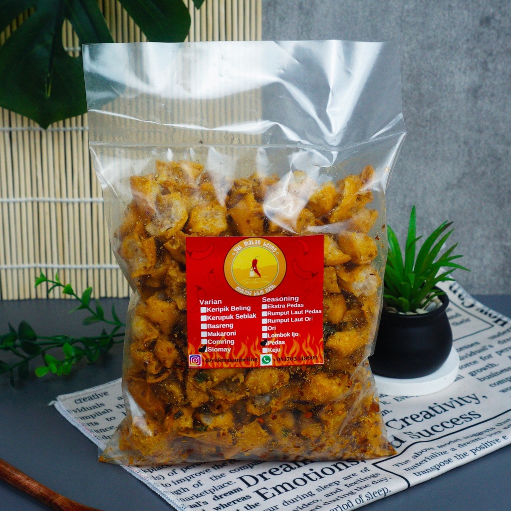 SIOMAY KERING PEDAS 1/4kg (250gram)