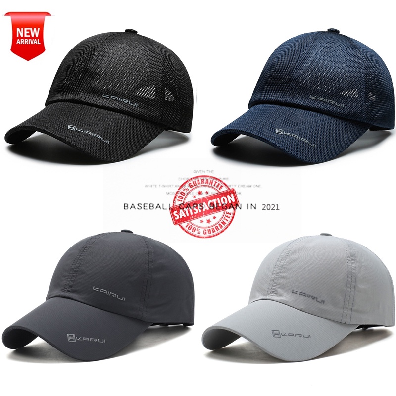 Topi Baseball Bahan Katun Gaya Korea Untuk Pria Dan Wanita