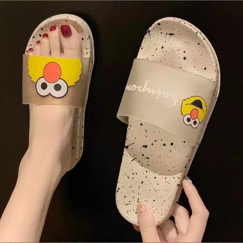 Malaika Sandal  Flip Flop Elmo  Kuning  Shopee Indonesia